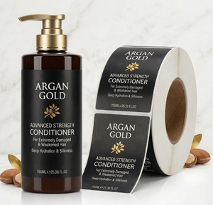 Custom Aesthetic Jar Labels, Waterproof Kiss Cut Sticker Sheets for <strong>Cosmetics</strong> &amp; Perfume - Product Image 1