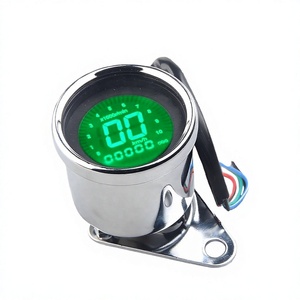 สำหรับแผงหน้าปัด LCD ของรถจักรยานยนต์ ฝาครอบโครเมียม มาตรวัดความเร็วรอบ มาตรวัดน้ำมันเชื้อเพลิง สำหรับสกู๊ตเตอร์ จักรยานไฟฟ้า ชุดอัพเกรด - Product Image 1
