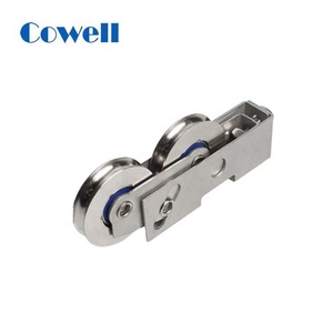 Độ chính xác cao 1-1/2 ''thép không gỉ mang con lăn thiết kế hiện đại có thể điều chỉnh con lăn bánh xe cho Patio cửa OEM cửa sổ con lăn - Product Image 2