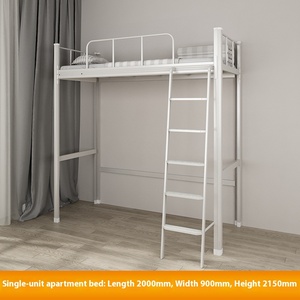 Trung Quốc nhà máy của hiện đại kim loại bền Loft giường tầng với lưu trữ cho các trường học ký túc xá sinh viên và người lớn - Product Image 6