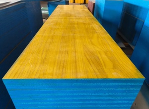 21mm 27mm 3m pannello giallo impiallacciatura impiallacciatura Pine E0 ponteggio esterno modello per cassaforma di costruzione - Product Image 2