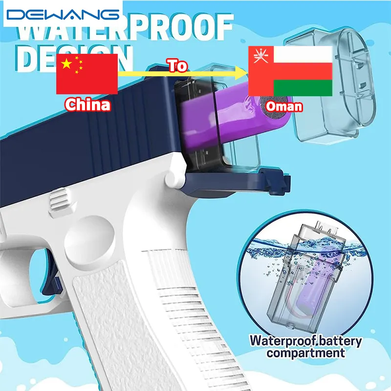 Dewang ajan satış DDP kapı kapı nakliye fransa sürekli ateş sıçramasına simülasyon otomatik su tabancası oyuncaklar