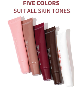 Cosméticos, Relleno Labial Vegano con Péptidos de Chocolate, Aceites Saborizantes, Pigmento de Color Caramelo, Brillo Labial Marrón Cereza, Marca Privada - Product Image 3