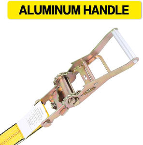 Kaplama kargo vinç kayışı ile tel kanca ile ağır Polyester 2 ''vinç kayışı - Product Image 2