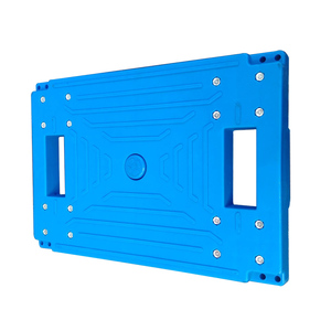 Chariot/<span class=keywords><strong>Dolly</strong></span> en plastique robuste et durable pour le transport en entrepôt avec roues pour déplacer des caisses - Product Image 5