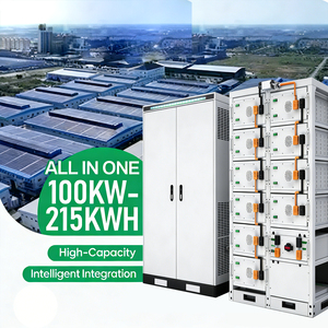 Système de stockage d'énergie commercial et industriel 233KWH 50kW, batterie solaire LiFePO4 avec refroidissement par air, hors réseau et sur réseau - Product Image 1