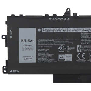 Gloednieuwe Ghjc5 J4xt Vth85 Laptop Batterij Vervanging Voor Dell Latitude 9420 9420 2-In-1 Serie 11.55V 59.6wh - Product Image 2