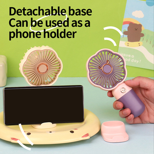 Dd8155a di động cầm tay ngoài trời Mini <span class=keywords><strong>Fan</strong></span> sử dụng có thể sạc lại 3 tốc độ quạt di động phổ biến Quà tặng khuyến mãi với logo của khách hàng - Product Image 4