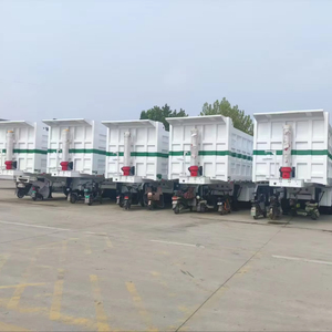 Semirremolque Volquete Automático en Forma de U de 3-5 Ejes, 25-30 Toneladas, para Plástico, Marca Shandong - Product Image 1