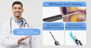 Hot Arrival Intelligent AI Ear R1 <b>Camera</b> Waterproof WIFI <b>Wireless</b> Visual Ear Pick Visible Visual Ear Scoop for Home Use - Product Image 6