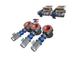 Vidalı Konveyör Sistemleri için Rijit Pervaneli Besleyici Paslanmaz Çelik/Karbon Çelik Konstrüksiyon 5-60t/s Kapasite - Product Image 2