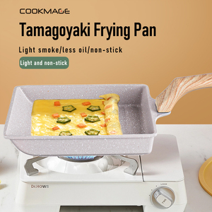 Sartén Antiadherente <span class=keywords><strong>de</strong></span> Aleación <span class=keywords><strong>de</strong></span> Aluminio con Revestimiento <span class=keywords><strong>de</strong></span> Piedra Maifan para Huevos y Hamburguesas, Juego <span class=keywords><strong>de</strong></span> 4 Piezas, Utensilios <span class=keywords><strong>de</strong></span> Cocina Infantiles con Mango <span class=keywords><strong>de</strong></span> Madera - Product Image 3