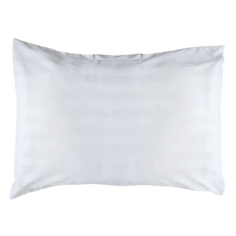 Deeda factory 100% cotton 300tc satin stripe hotel pillow case/pillow cover