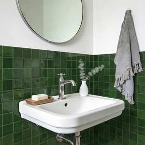 <span class=keywords><strong>Piastrelle</strong></span> <span class=keywords><strong>Adesive</strong></span> Bianche Stile Subway Resistenti al Calore per Cucina, <span class=keywords><strong>Bagno</strong></span> e Pareti - Product Image 4