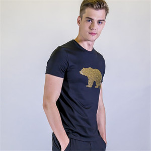 <span class=keywords><strong>Tribal</strong></span> 240 Gsm surdimensionné t-shirt vêtement teint fil Crochet demi épaule polynésien <span class=keywords><strong>Tribal</strong></span> Tatoo t-shirts hommes coton pour hommes - Product Image 5