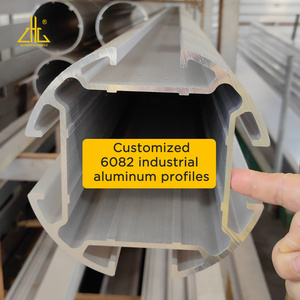 Perfil de Aluminio para Construcción 2024 6061 7003, Perfil Estructural de Aluminio Extruido con Ranura en T - Product Image 6