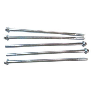 Support de moteur universel pour générateur essence/diesel, tige de 10 mm d'épaisseur, 260 mm de long, vis M10*260, support de couvercle arrière, fabriqué en Chine - Product Image 2