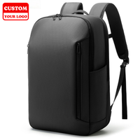Sac à dos pour ordinateur portable Osgoodway, minimaliste, imperméable, en polyester, fin, pour les voyages d'affaires, pour hommes, pour les trajets domicile-travail