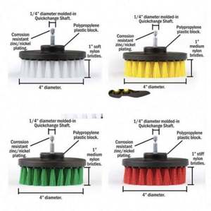 Juego de cepillos eléctricos para taladro, venta directa de fabricante 2024, al mejor precio, para limpieza de coches, baños y suelos, hechos de plástico duradero, tamaño grande - Product Image 2