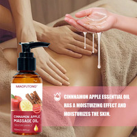 Aceite Corporal de Canela y Manzana Natural, Lavanda, Jojoba, Almendras Dulces, Hidratante y Relajante para el Cuidado de la Piel, 100 ml, OEM, ODM