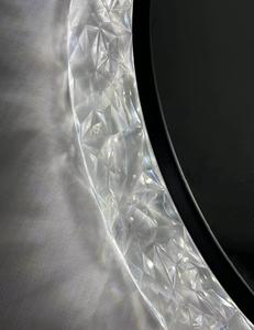 <span class=keywords><strong>Miroir</strong></span> de salle de bain LED intelligent circulaire personnalisé, dimmable, anti-buée, classique, avec cadre diamanté, pour la vente en gros - Product Image 6