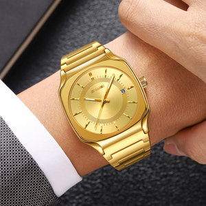 Reloj de Cuarzo Analógico de Lujo para Hombre, 3ATM Resistente al Agua, Luminoso, de Acero Inoxidable, con Esfera Texturizada de Alta Calidad, Logotipo Personalizado OEM - Product Image 4