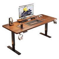 Bureau debout électrique ergonomique Design moderne avec nouvelle table élévatrice motorisée à hauteur réglable Table de bureau extensible