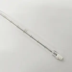 Halogen halojen lamba ampuller 300w çift uçlu Filament sel ışıkları halojen kuvars lamba