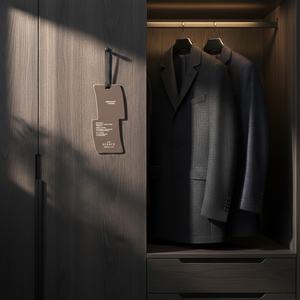 PROJ.SCENCE Tarjeta Aromática Colgante Personalizada para Identidad de Marca, Fragancia para Automóvil # BERGAMOT VETIVER Papel Aromático con Duración de 4-6 Semanas - Product Image 3