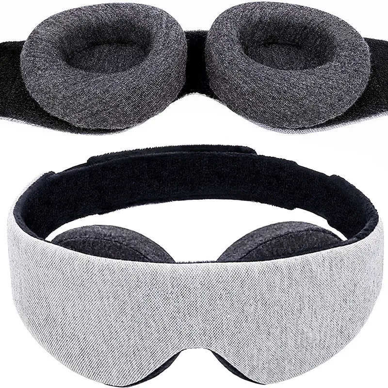 2022 new design sleepmask Amazon hot blinder 3D eye cover adjustable 3d sleep eye mask for travel