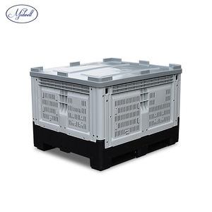 Heavy-Duty Opvouwbare Bulk Plastic Krat Stapelbare High-Volume Plastik Doos Voor Industrieel En Agrarisch Gebruik - Product Image 4