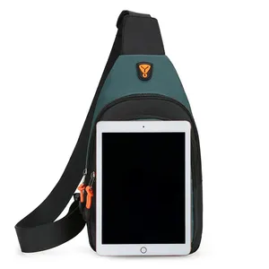 Sac à bandoulière pour homme, idéal pour les loisirs, la randonnée, le vélo, sac de sport imperméable, sac de voyage, sac de poitrine pour homme, sac à bandoulière - Product Image 3