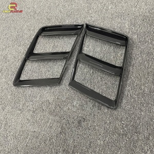 ช่องระบายอากาศกันชนหน้าคาร์บอนไฟเบอร์แบบแห้งสำหรับ Audi R8 Base Coupe 2 ประตู ปี 2016-2018 ชุดแต่งคาร์บอนสำหรับกันชนและตัวถังรถยนต์ - Product Image 4