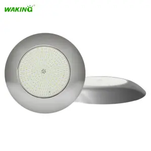 GZ Waking pool light stainless steel housing Flat Underwater LED Swimming Pool Light