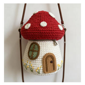 Kit de démarrage au crochet carré, fil de laine doux, crochets à tricoter à la main, accessoires de bricolage, outils de pratique pour débutants, étui de voyage portable - Product Image 4