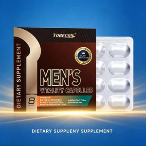 Complément Herbal OEM en Gros : Comprimés de Maca, Capsules Énergisantes pour Hommes, Extrait d'Huître, Capsules Riches en Zinc – Booster Masculin - Product Image 1