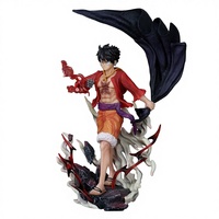 Statue GK One Piece PVC Ryouou Haki Luffy en marche, figurine d'anime, jouet de dessin animé, objet de collection, décoration, emballage d'origine, fabriqué en Chine