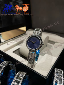 Montre-bracelet à quartz pour femme de haute qualité, élégante, étanche, en acier inoxydable, boîtier carré avec affichage lumineux de la date, idéale pour les affaires - Product Image 2