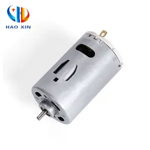 Ev aletleri yüksek hızlı karbon fırça küçük 18v rs 550 elektrikli mikro DC motor