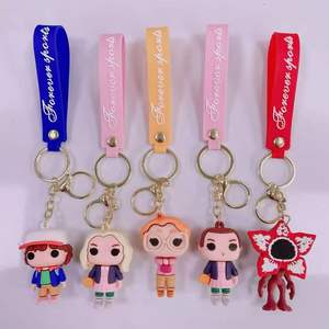 Vente en gros - Nouveautés - Figurines <span class=keywords><strong>Stranger</strong></span> <span class=keywords><strong>Things</strong></span> en PVC - Porte-clés - Boîte - Modèle de figurine en vinyle - Jouets pour enfants - Porte-clés <span class=keywords><strong>Stranger</strong></span> <span class=keywords><strong>Things</strong></span> - Cadeaux - Product Image 2