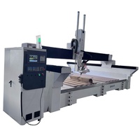 Machine de gravure et de découpe CNC à 5 axes et 4 axes pour la fabrication de sculptures en bois EPS 3D de grande taille 1325 2030 3030 3040