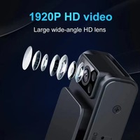 Mini Cámara Corporal Wifi L8 HD 1080p, Grabadora de Video y Voz Magnética para el Hogar, Sensor de Movimiento, Videocámara Deportiva de Bolsillo con Visión Nocturna