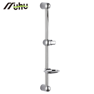 Barra de Ducha Ajustable para Baño, Accesorios Modernos para Baño, Barra de Ducha con Jabonera de Acrílico, Venta al por Mayor de Fábrica - Product Image 2