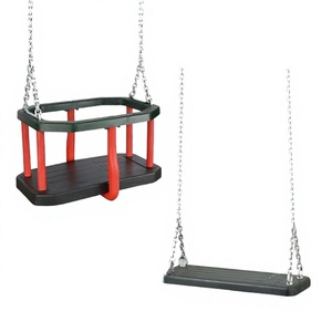 Columpio de Goma para Niños Pequeños, Asiento Colgante de Plástico para Jardín, Patio Trasero y Área de Juegos - Product Image 3