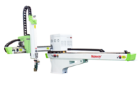 Robot Injeksi Servo Penuh 5 Axis Kowey KWV-900PR-TV yang Hemat Biaya, Pengontrol Sinrobot, Kapasitas Beban 5kg untuk 150T-250T