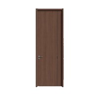 Ensemble de portes intérieures de chambre à coucher en aluminium, écologiques, sans peinture, imperméables, résistantes à l'humidité, insonorisées, design minimaliste fini