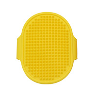 Brosse de bain pour chat, brosse de massage, peigne pour animaux, gants de bain, gants anti-chute de poils, en matériau TPR, multifonction, style découpé, fournitures pour animaux de compagnie
