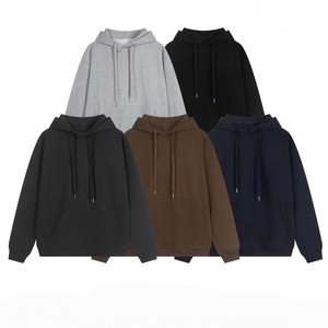 Fabricant de sweat-shirts pour hommes à manches longues avec logo personnalisé en gros, vêtements de sport décontractés pour hommes de haute qualité avec fermeture éclair pour l'hiver - Product Image 4