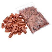 Équipement d'entraînement portable et réutilisable pour le nail art avec articulations flexibles et mobiles et 100 embouts de pratique