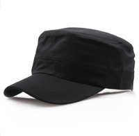Casquette tactique à logo personnalisé Casquette de patrouille plate réglable pour la protection du soleil